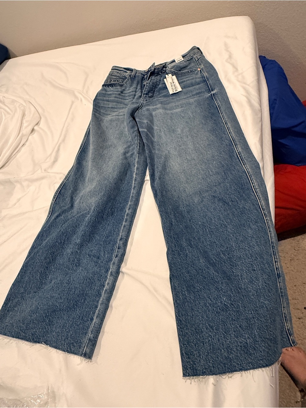 Judy Blue Medium Wash Wide-Leg Jeans